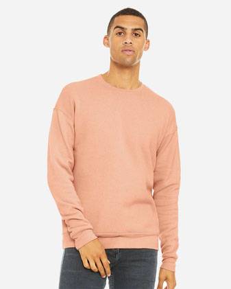 BELLA + CANVAS Sponge Fleece Drop Shoulder Crewneck Sweatshirt 3945