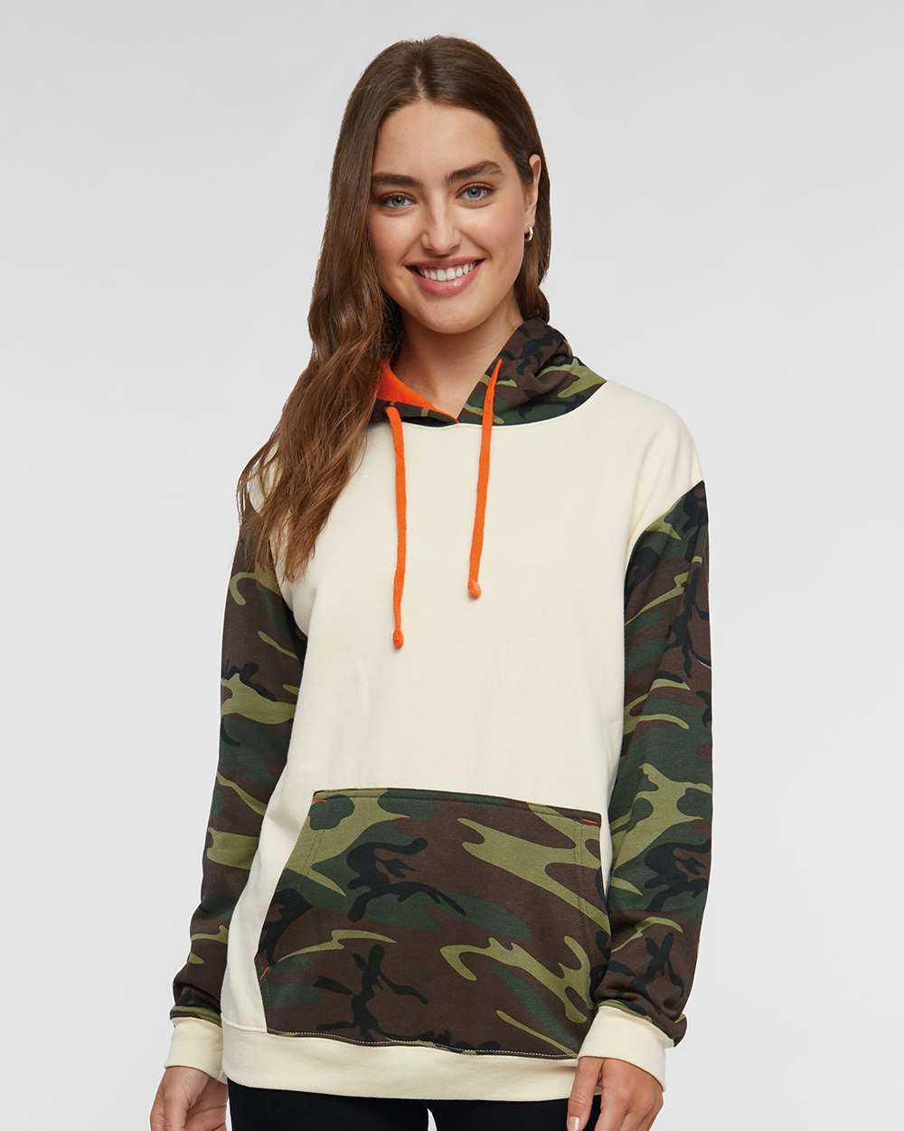 Fashion Camo Hooded Sweatshirt