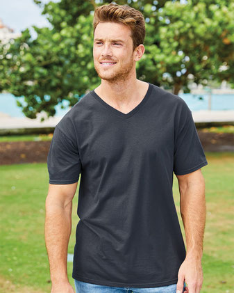 HD Cotton V-Neck T-Shirt