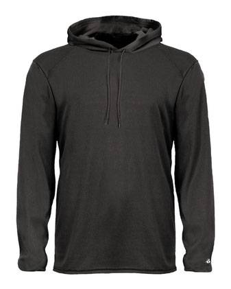 Badger B-Core Hooded Long Sleeve T-Shirt 4105