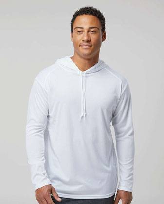 Badger B-Core Hooded Long Sleeve T-Shirt 4105