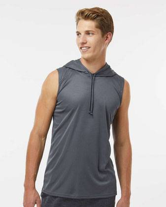 Badger B-Core Sleeveless Hooded T-Shirt 4108