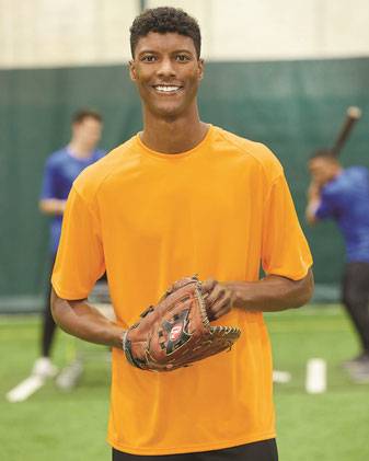 Badger B-Core Sport Shoulders T-Shirt 4120