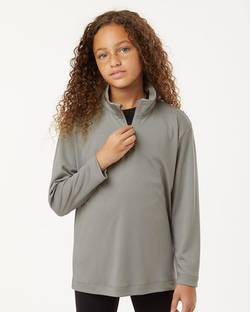 AllPro Youth Pro-Lock Performance Quarter-Zip Pullover 41870Y AllPro Youth Pro-Lock Performance Quarter-Zip Pullover 41870Y