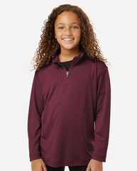 AllPro Youth Pro-Lock Performance Quarter-Zip Pullover 41870Y
