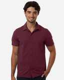 Men's Pro-Flex Sorona® Button Down Short Sleeve Shirt