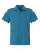 Men's Pro-Flex Sorona® Button Down Short Sleeve Shirt