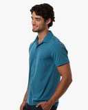 Men's Pro-Flex Sorona® Button Down Short Sleeve Shirt
