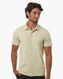 Men's Pro-Flex Sorona® Button Down Short Sleeve Shirt