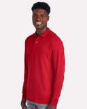 Dri-Power® Long Sleeve Polo