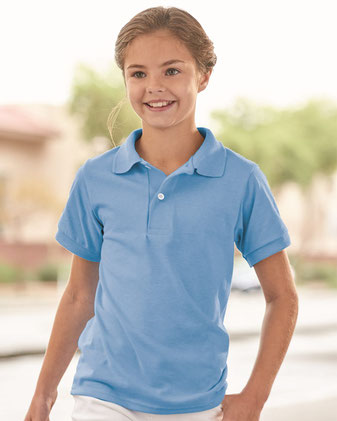 SpotShield™ Youth 50/50 Polo