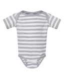 Heather/ White Stripe