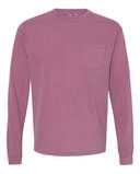 Garment-Dyed Heavyweight Long Sleeve Pocket T-Shirt
