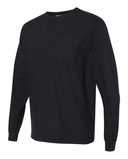 Garment-Dyed Heavyweight Long Sleeve Pocket T-Shirt