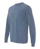 Garment-Dyed Heavyweight Long Sleeve Pocket T-Shirt