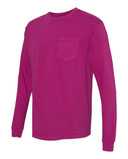 Garment-Dyed Heavyweight Long Sleeve Pocket T-Shirt