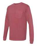 Garment-Dyed Heavyweight Long Sleeve Pocket T-Shirt