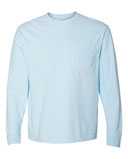 Garment-Dyed Heavyweight Long Sleeve Pocket T-Shirt