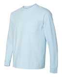 Garment-Dyed Heavyweight Long Sleeve Pocket T-Shirt