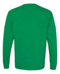 Garment-Dyed Heavyweight Long Sleeve Pocket T-Shirt