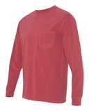 Garment-Dyed Heavyweight Long Sleeve Pocket T-Shirt