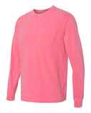 Garment-Dyed Heavyweight Long Sleeve Pocket T-Shirt