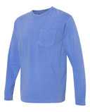 Garment-Dyed Heavyweight Long Sleeve Pocket T-Shirt