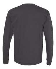 Garment-Dyed Heavyweight Long Sleeve Pocket T-Shirt