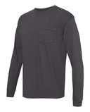Garment-Dyed Heavyweight Long Sleeve Pocket T-Shirt