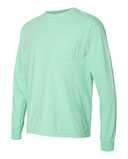 Garment-Dyed Heavyweight Long Sleeve Pocket T-Shirt