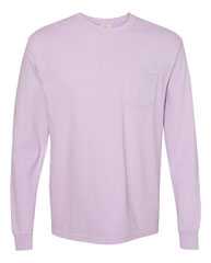 Garment-Dyed Heavyweight Long Sleeve Pocket T-Shirt