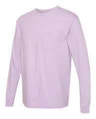 Garment-Dyed Heavyweight Long Sleeve Pocket T-Shirt