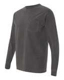 Garment-Dyed Heavyweight Long Sleeve Pocket T-Shirt