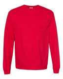 Garment-Dyed Heavyweight Long Sleeve Pocket T-Shirt