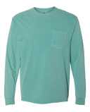 Garment-Dyed Heavyweight Long Sleeve Pocket T-Shirt