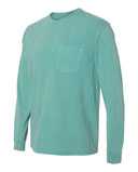 Garment-Dyed Heavyweight Long Sleeve Pocket T-Shirt