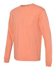 Garment-Dyed Heavyweight Long Sleeve Pocket T-Shirt