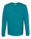 Garment-Dyed Heavyweight Long Sleeve Pocket T-Shirt