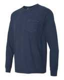 Garment-Dyed Heavyweight Long Sleeve Pocket T-Shirt