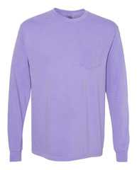 Garment-Dyed Heavyweight Long Sleeve Pocket T-Shirt