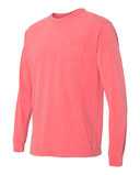 Garment-Dyed Heavyweight Long Sleeve Pocket T-Shirt