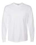 Garment-Dyed Heavyweight Long Sleeve Pocket T-Shirt