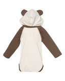 Fine Jersey Infant Character Hooded Long Sleeve Bodysuit with Ears