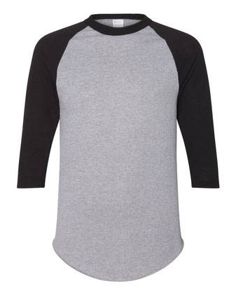 Augusta Sportswear Three-Quarter Raglan Sleeve Baseball Jersey 4420A