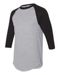 Three-Quarter Raglan Sleeve Baseball Jersey