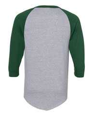 Three-Quarter Raglan Sleeve Baseball Jersey