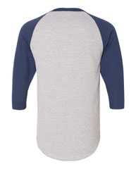 Three-Quarter Raglan Sleeve Baseball Jersey