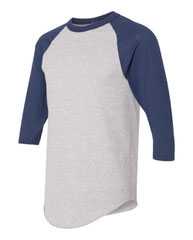 Three-Quarter Raglan Sleeve Baseball Jersey