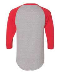 Three-Quarter Raglan Sleeve Baseball Jersey