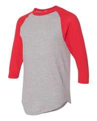 Three-Quarter Raglan Sleeve Baseball Jersey